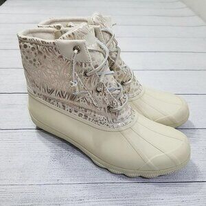 Sperry Top-Sider Syren Duck Boots Womens Size 10